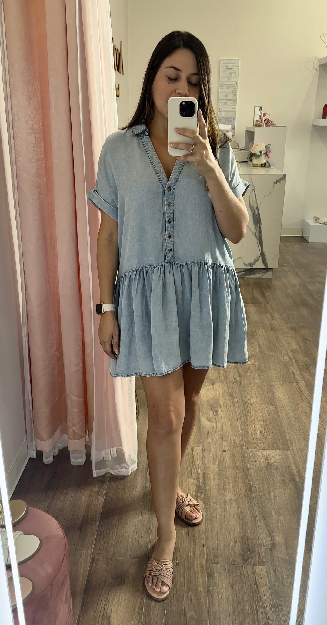 Denim Tunic Size